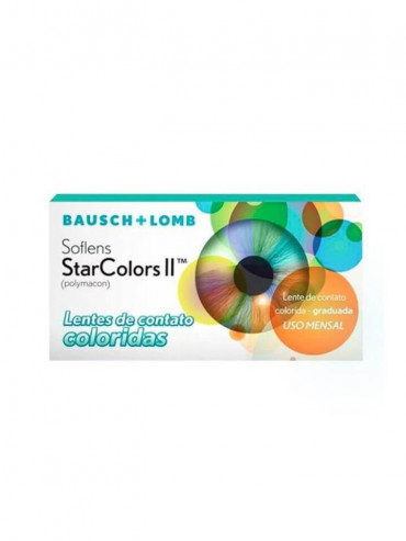 Soflens StarColors II Lentes de Contato Colorida - Com Grau