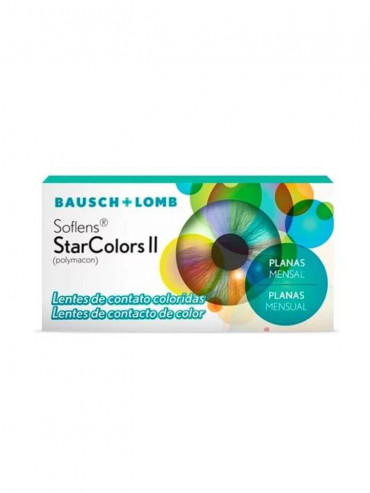 Soflens StarColors II Lentes de Contato Colorida - Sem Grau